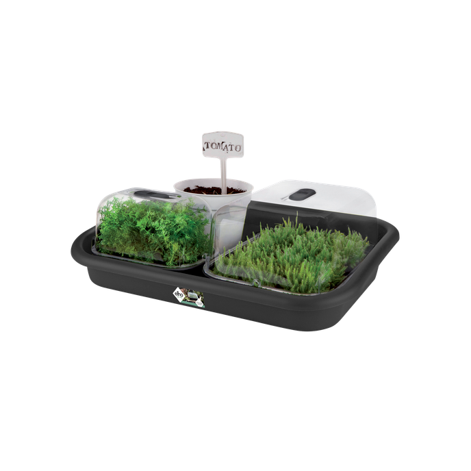 green basics anzucht unterlage 59cm living schwarz